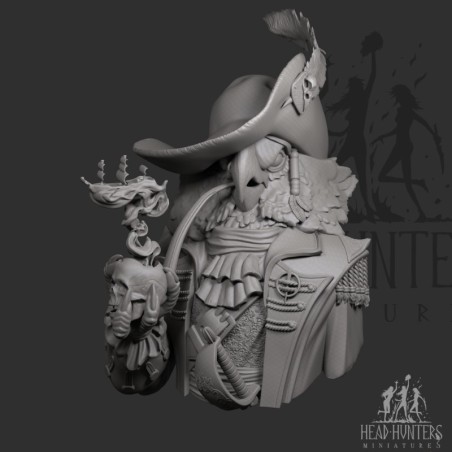 Captain Picargh Bust