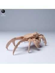 Cangrejo en Miniatura para Escenas y Dioramas