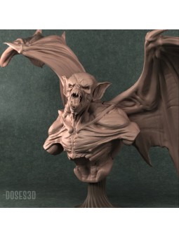 Vampire Monster Bust