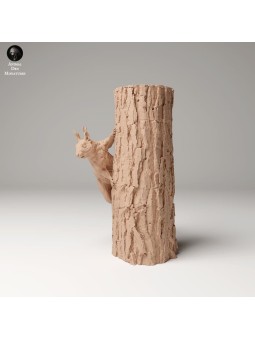 Ardilla en Miniatura para Escenas y Dioramas