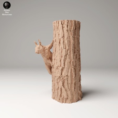 Ardilla en Miniatura para Escenas y Dioramas