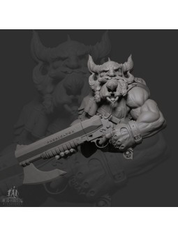 Dwarf Bust The Preacher