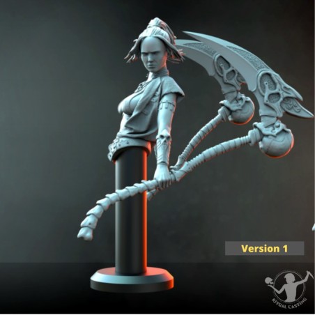 Busto Mortaya, primera dama de la muerte