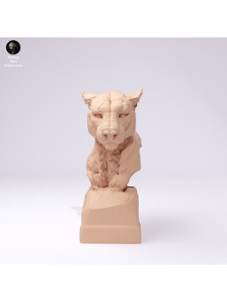 Busto Leon de montaña