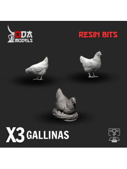Set de gallinas