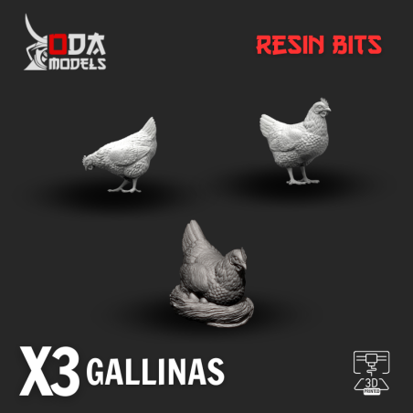 Set de gallinas