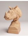 Sumatran Rhinoceros Bust