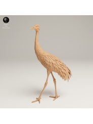 Greater Sandhill Crane In 3D Resin – Realistic Wildlife Bird Miniature