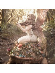 Fairy Blossom – Fantasy Fairy & Turtle 3D Resin Miniature