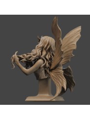 Busto Fairy Blossom – Miniatura De Hada En Resina 3D
