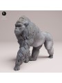 Silverback Mountain Gorilla - Resin Miniature for Painters and Collectors
