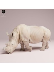 White Rhino - Resin Miniature for Painters and Collectors