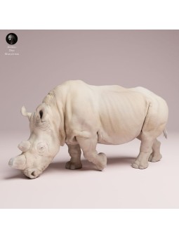 White Rhino - Resin Miniature for Painters and Collectors