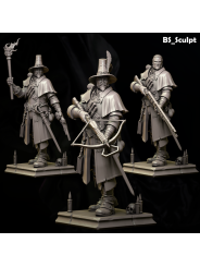 The Witch Hunter - Miniatura de 75 mm en Resina