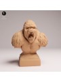 Mountain Gorilla Roaring Bust - 1/12 & 1/6 Scales | Oda Models