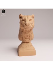 Busto Leopardo del Amur - Escalas 1/12 y 1/6 | Oda Models