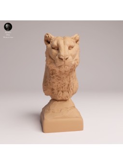 Amur Leopard Bust - 1/12 & 1/6 Scales | Oda Models