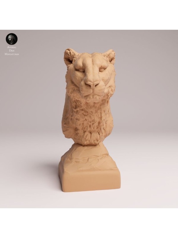 Busto Leopardo del Amur - Escalas 1/12 y 1/6 | Oda Models