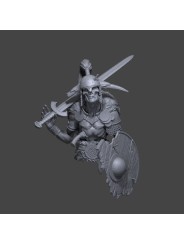 Draugr Undead Warrior - Fantasy Bust to Paint | 1/10