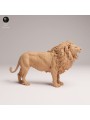 Roaring Male Lion – African Wildlife Miniature in 3D Resin