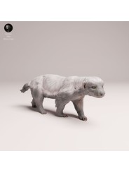 Honey Badger – African Wildlife Miniature in 3D Resin