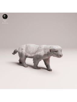 Honey Badger – African Wildlife Miniature in 3D Resin