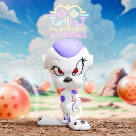 Piolín Freezer – Miniatura Chibi en Resina 3D (35 mm y 54 mm)