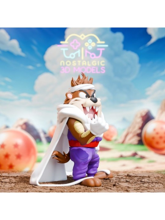 Taz Piccolo – Miniatura Chibi en Resina 3D (35 mm y 54 mm)