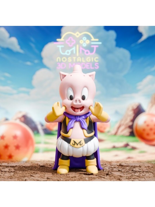 Porki Boo – Miniatura Chibi en Resina 3D (35 mm y 54 mm)