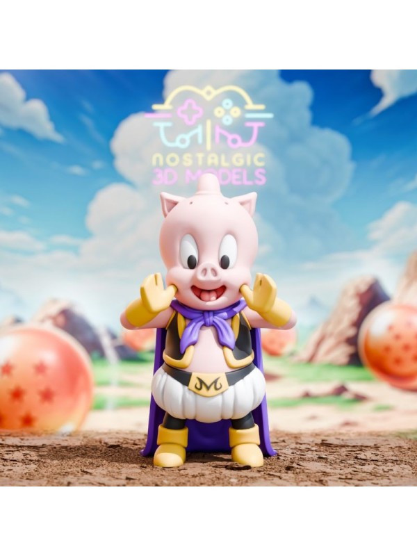 Porki Boo – Miniatura Chibi en Resina 3D (35 mm y 54 mm)