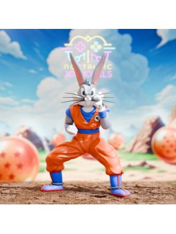 Bunny Goku – Miniatura Chibi en Resina 3D (35 mm y 54 mm)