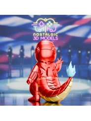 Charmander Iron Man – Chibi Resin Miniature (35 mm and 54 mm)