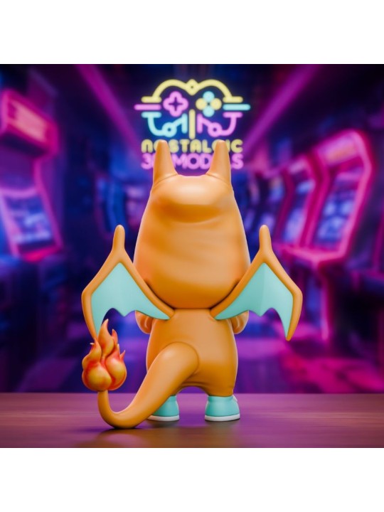 Charmander Chibi | Miniatura en Resina 3D