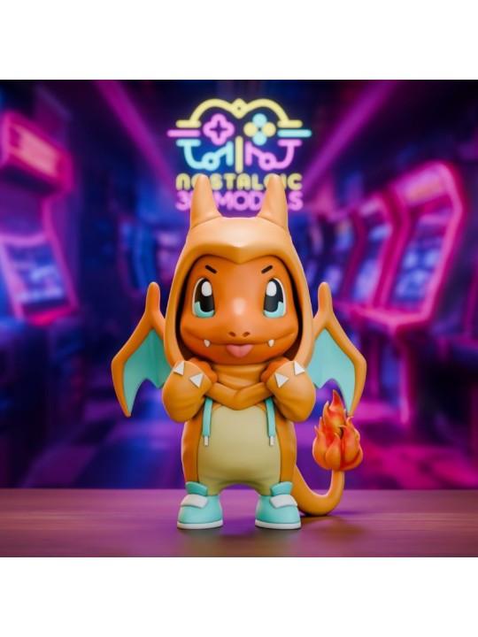 Charmander Chibi | 3D Resin Miniature