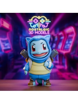 Squirtle Chibi | 3D Resin Miniature