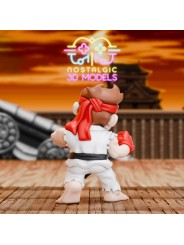 Mario Ryu Chibi | Miniatura en Resina 3D