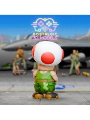 Toad Guile Chibi | Miniatura en Resina 3D