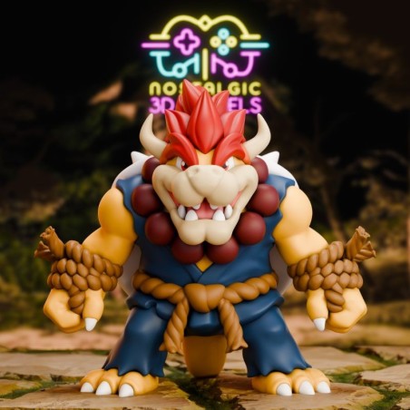 Bowser Akuma Chibi | 3D Resin Miniature