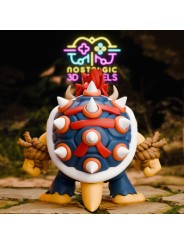 Bowser Akuma Chibi | Miniatura en Resina 3D
