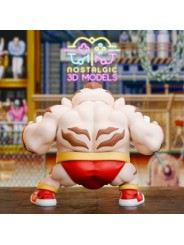 Wario Zangief Chibi | 3D Resin Miniature