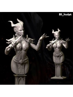 Queen of Pain – 65 mm Bust | 3D Resin Miniature
