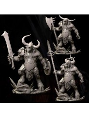 The Minotaur – Figura 75 mm | Miniatura en Resina 3D