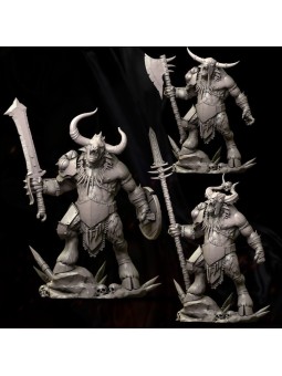 The Minotaur – Figura 75 mm | Miniatura en Resina 3D