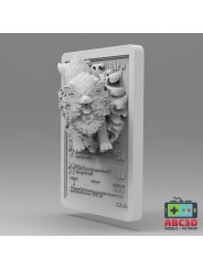 Arcanine Card 92 mm | 3D Resin Miniature
