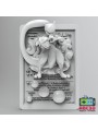 Mewtwo Card 92 mm | 3D Resin Miniature