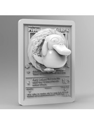 Psyduck Card 92 mm | 3D Resin Miniature