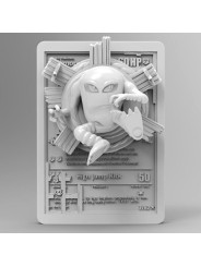 Hitmonlee Card 92 mm | 3D Resin Miniature