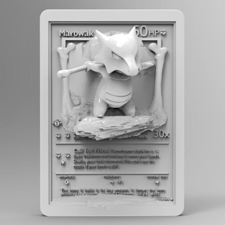 Carta Marowak 92 mm | Miniatura en Resina 3D