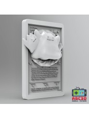 Carta Ditto 92 mm | Miniatura en Resina 3D