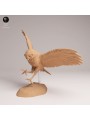 Búho Llanero en Vuelo | Miniatura en Resina